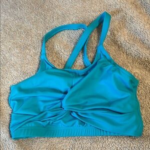 Girls blue dance top